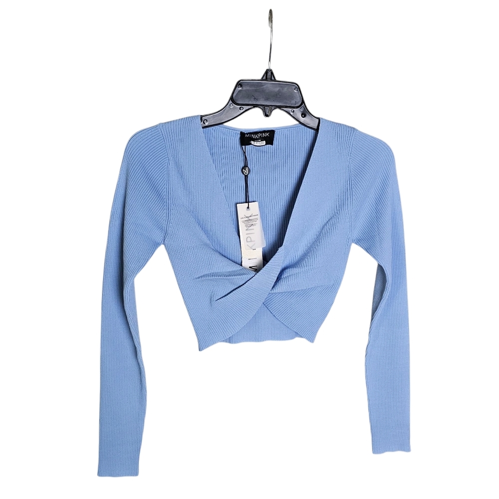 NWT - MINKPINK LAUR KNIT TOP "ONLY", SZ Meduim